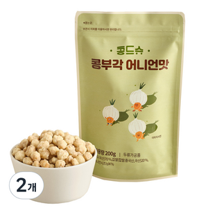 콩드슈 콩부각 어니언맛, 200g, 2개