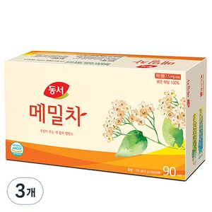 동서 메밀차 티백, 1.5g, 90개입, 3개