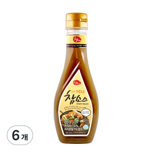 우리식품 겨자 참소스, 290g, 6개