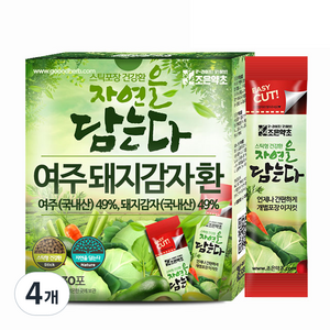 여주 돼지감자환 30p, 4개, 90g