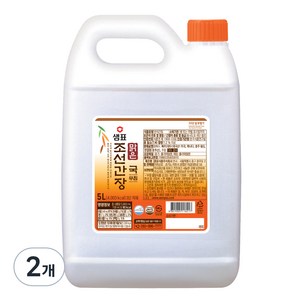 [샘표]맑은조선간장, 5L, 2개