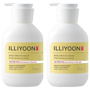 일리윤 프레쉬 모이스춰 로션, 350ml, 2개