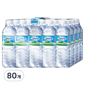 제주삼다수, 500ml, 80개