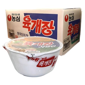 농심 육개장 사발면 86g, 24개