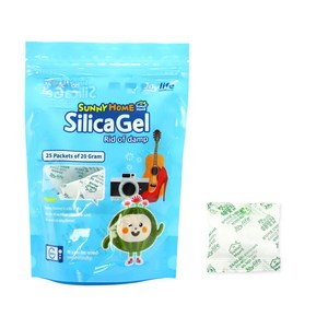 쨍하고해뜰집 실리카겔 액티브다용도 습기제거제 부직포 20g x 25p, 1개