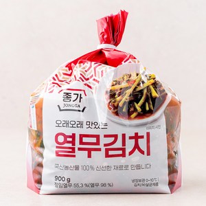 종가 오래오래 맛있는 열무김치, 900g, 1개