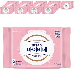 마이비데 벨런스케어 화장실용 물티슈 캡형, 55g, 40개입, 27개