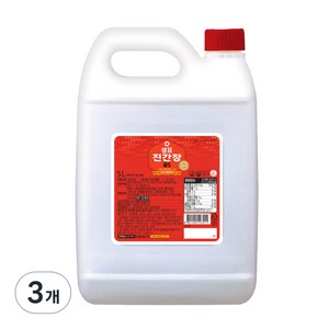 샘표 진간장 금S, 5L, 3개