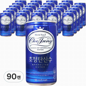 초정탄산수 일화 플레인190ml, 190ml, 90개