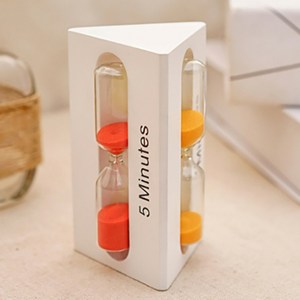 코뎃 3분 5분 7분 올인원 모래시계, 화이트