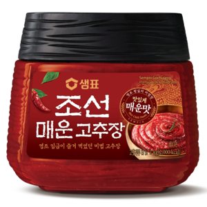 샘표 조선 매운 고추장, 1kg, 1개