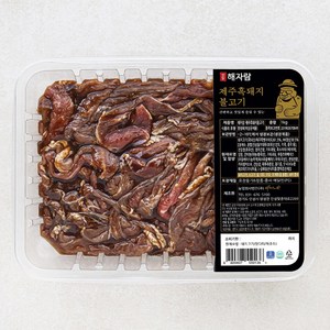 해자람 제주흑돼지 양념불고기, 1kg, 1개