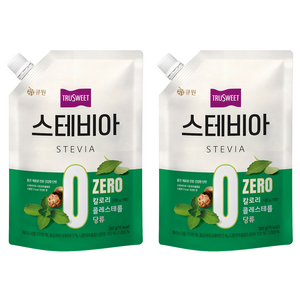 큐원 트루스위트 스테비아, 380g, 2개