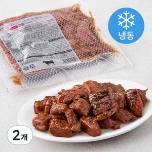 에쓰푸드 그릴드비프 (냉동), 500g, 2개