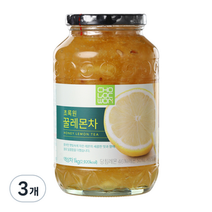 초록원 꿀레몬차, 1kg, 1개입, 3개