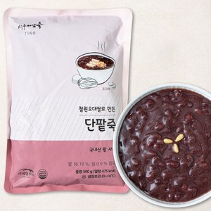 서울마님죽 단팥죽 (냉장), 500g, 1개