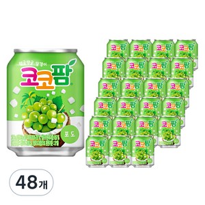 코코팜 포도, 238ml, 48개