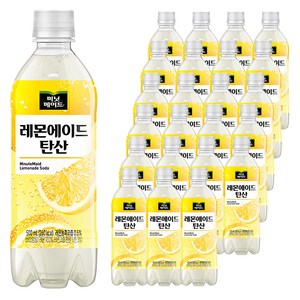 미닛메이드 레몬에이드 탄산, 500ml, 24개