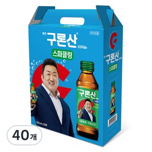 해태htb 영진 구론산 탄산 오리지날 선물세트, 150ml, 40개