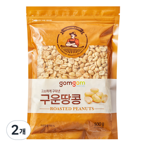 곰곰 구운땅콩, 2개, 500g