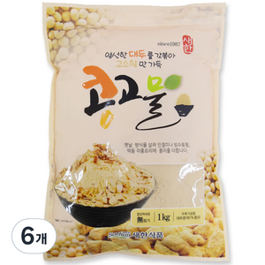 새한식품 콩고물, 6개, 1kg