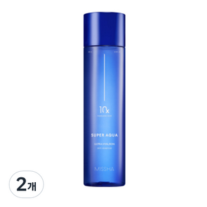 [2입기획] 미샤 수퍼 아쿠아 울트라 히알론 스킨 에센스, 200ml, 2개