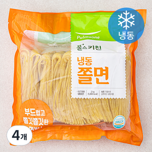 풀스키친 냉동 쫄면 (냉동), 2kg, 4개