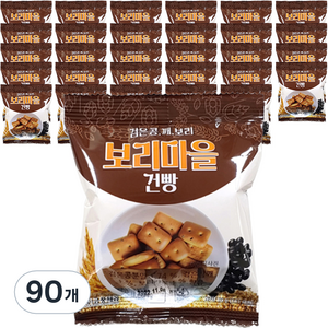 금풍제과 검은콩 깨 보리건빵, 30g, 90개