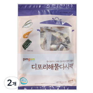 곰곰 디포리해물다시팩, 18g, 60개