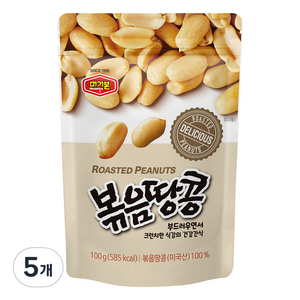 머거본 볶음땅콩, 100g, 5개