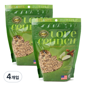 네이쳐패스 러브크런치 애플, 325g, 4개