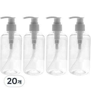 빅드림 화장품 공병 펌프 대용량 250ml EB-11, 혼합색상, 20개