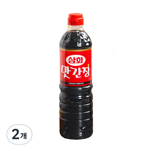 삼화식품 맛간장, 900ml, 2개