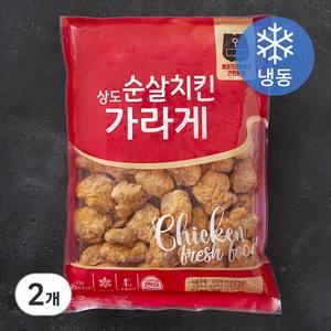 상도 순살치킨 가라게 (냉동), 1kg, 2개