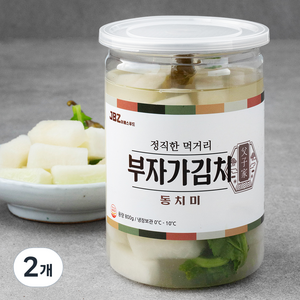 부자가김치 동치미, 800g, 2개