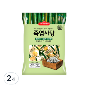 일광제과 죽염 사탕, 280g, 2개