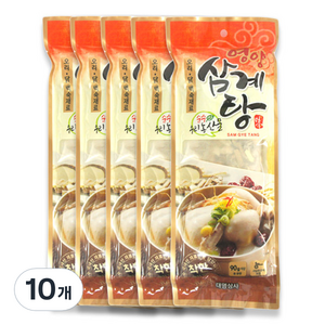 영양 삼계탕 재료, 10개, 90g