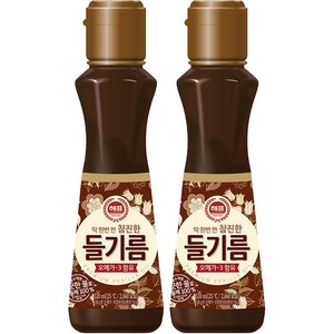 해표 참진한 들기름, 320ml, 2개