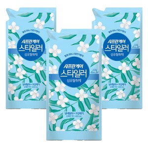 샤프란 케어 스타일러 섬유탈취제 상쾌한향 리필, 400ml, 3개