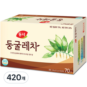 동서 둥굴레차, 1.2g, 70개입, 6개