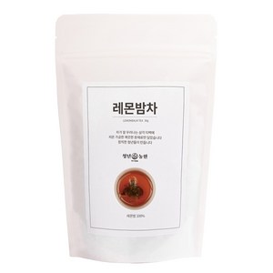 청년농원 저온가공 레몬밤차 삼각티백, 700mg, 50개입, 1개