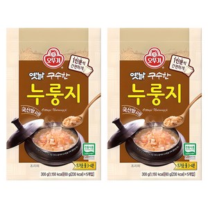 오뚜기옛날 구수한 누룽지, 300g, 2개
