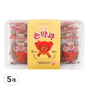 무직타이거 찹쌀 손약과 9p, 450g, 5개