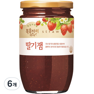 복음자리 딸기잼, 500g, 6개