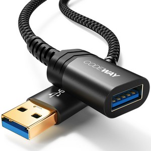 코드웨이 USB 3.0 연장케이블, 1개, 1m