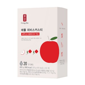 공차 애플히비스커스티, 20g, 20개입, 1개