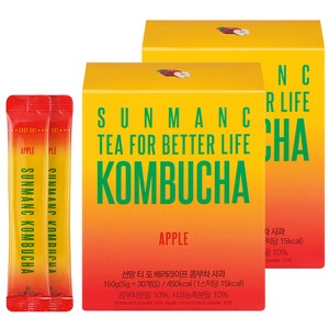 선망 콤부차 사과, 5g, 30개입, 2개