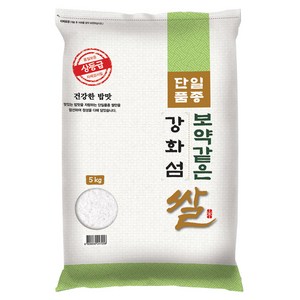 대한농산 2024년산 햅쌀 보약같은 강화섬쌀, 5kg, 1개, 상등급