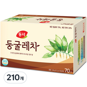 동서 둥굴레차 티백, 1.2g, 70개입, 3개