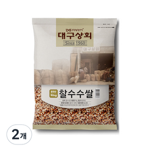 대구상회 중국산 찰수수쌀, 4kg, 2개